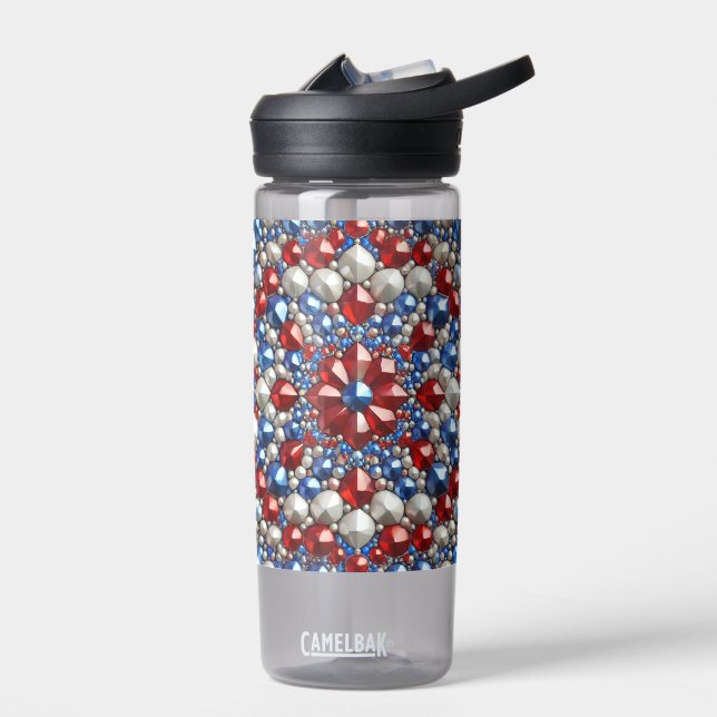 Water bottle with Netherlands Colours Design (Left)