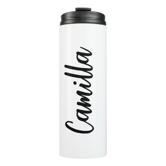 Water Bottles personalised Insulated Water custom  (Front)