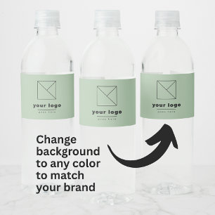 Water Bottles Your Logo Promotional Any Colour Bottle Label
