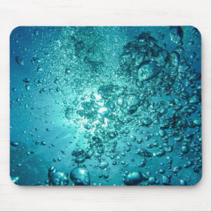 Water Bubbles Mouse Pad