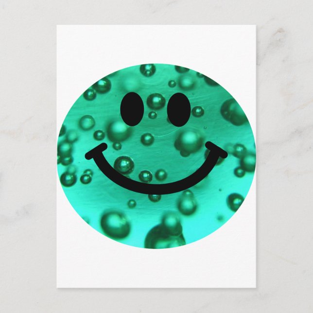 Water bubbles postcard (Front)