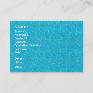 Water Business Card