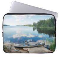 Water | Canoe on Lake in Sweden