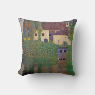 Water Castle, Gustav Klimt Cushion