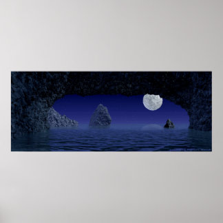 Water Cave Poster