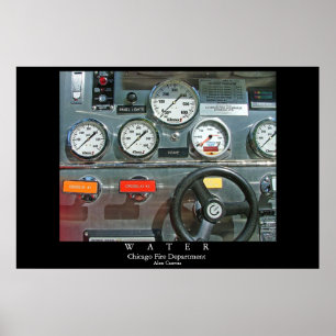 Water-Chicago fire department Poster