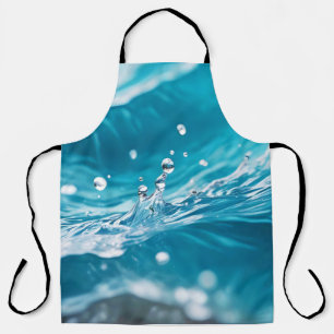 Water Close-up Water In Motion Tranquil Nature Art Apron