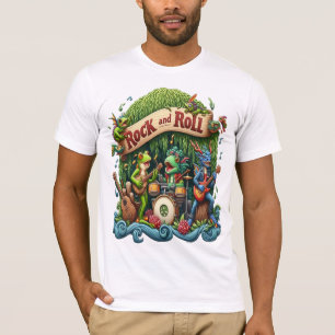 Water Color Mother Clucker Chicken Farmer  T-Shirt