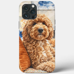 Water Colour Doodle Lovers iPhone 13 Pro Max Case