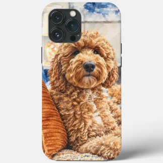 Water Colour Doodle Lovers iPhone 13 Pro Max Case