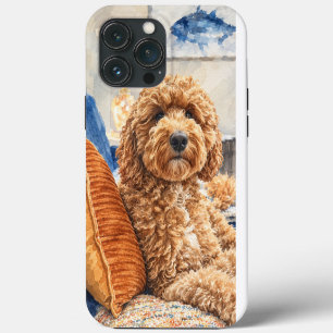Water Colour Doodle Lovers iPhone 13 Pro Max Case