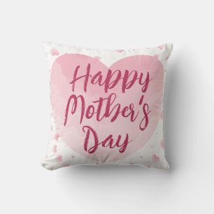 Water Colour Happy Mother's Day Photo Frame Cushion