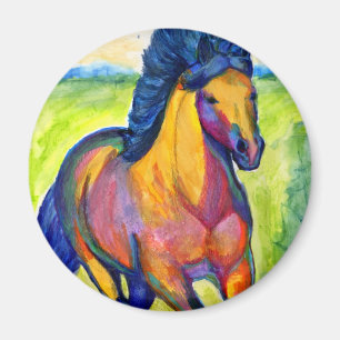 Water Colour Horse magnets