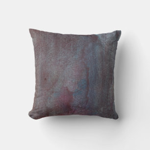 water colour painted abstract cushion