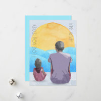 Water colour Sea view for Dad