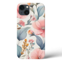 Water Colour Small Flower Design iPhone 13 Case