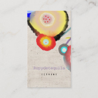 Water colours Business Card