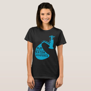 Water Conservation and Sustainablity T-Shirt