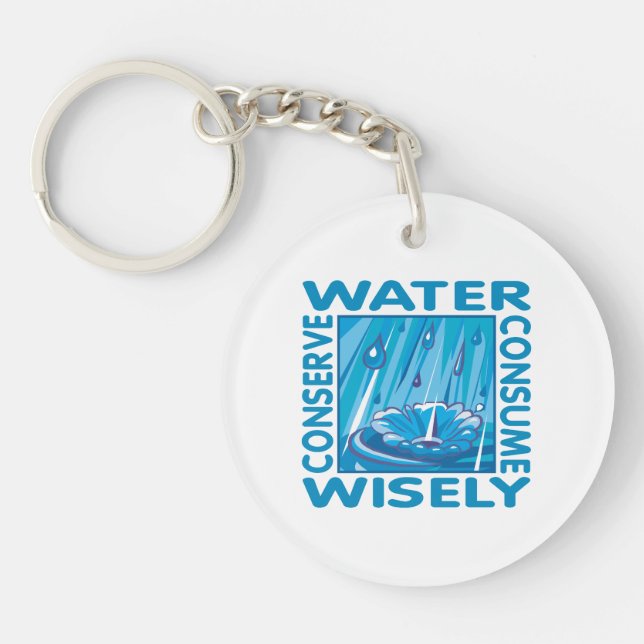 Water Conservation Key Ring (Front)