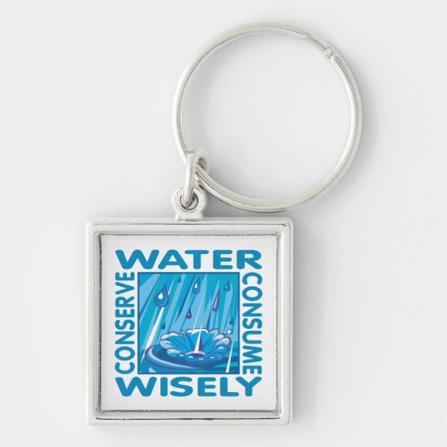 Water Conservation Key Ring (Front)