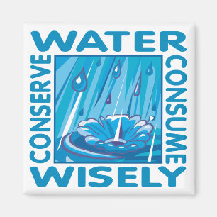 Water Conservation Magnet