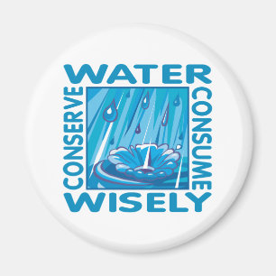 Water Conservation Magnet
