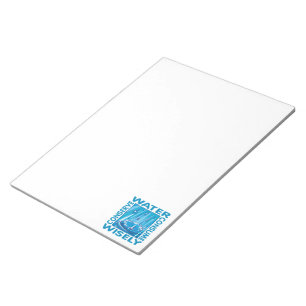Water Conservation Notepad