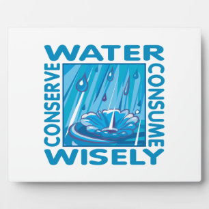 Water Conservation Plaque