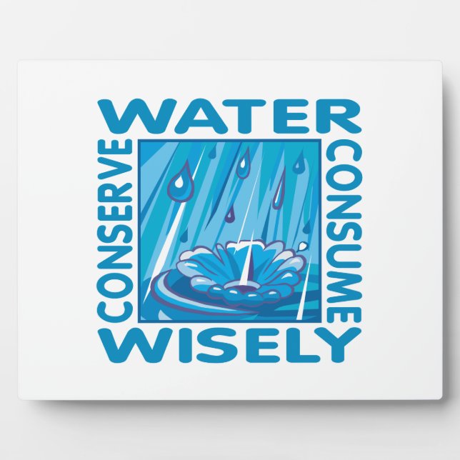 Water Conservation Plaque (Front)