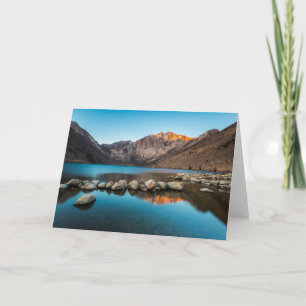 Water Convict Lake Sierra Nevada Card