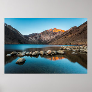 Water Convict Lake Sierra Nevada Poster