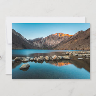 Water Convict Lake Sierra Nevada Thank You Card