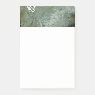 Water-Covered Rock Slab Nature Photo Post-it Notes