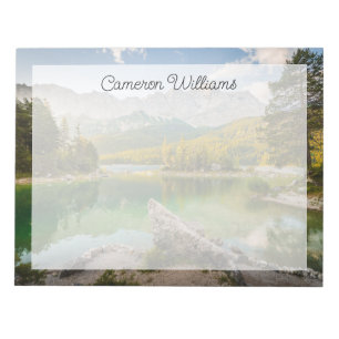 Water Dachstein Mountains Lake Germany Notepad