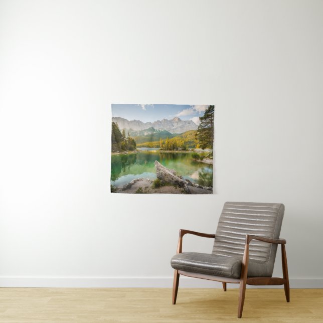 Water | Dachstein Mountains Lake Germany Tapestry (In Situ (Horizontal))