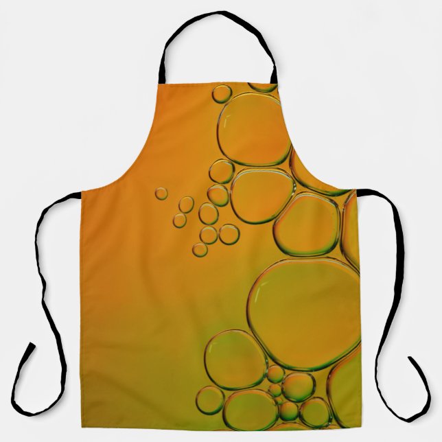 Water dew graphic apron (Front)