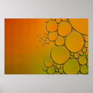 Water dew graphic poster