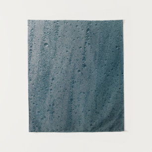 Water dew on glass tapestry
