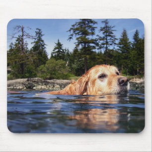 Water Dog - Mouse Pad