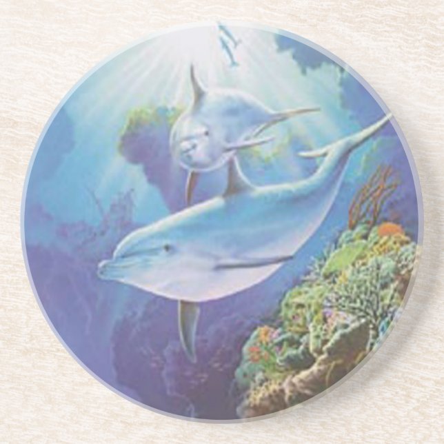 Water Dolphin Coaster (Front)