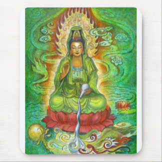 "Water Dragon" Kuan Yin Mouse Pad