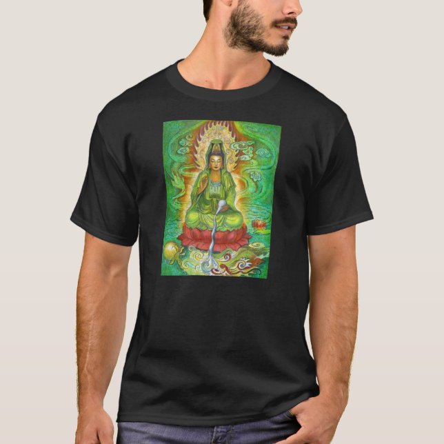 "Water Dragon" Kuan Yin T-shirt (Front)