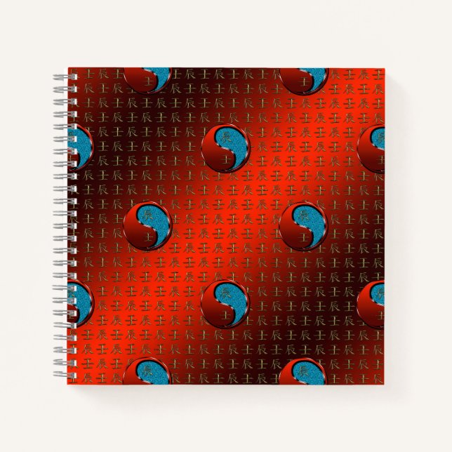 Water Dragon Notebook (Front)