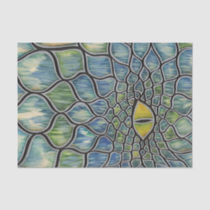 Water Dragon Tissue Paper