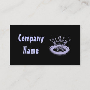 Water Drop Business Card