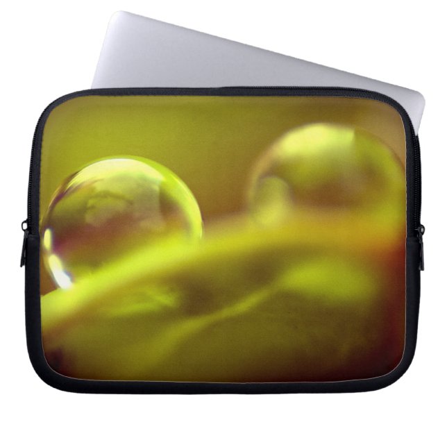 Water Drop Laptop or iPad Sleeve (Front)