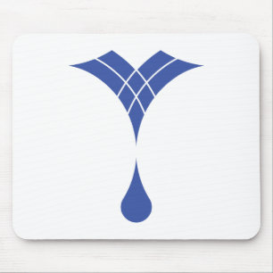 water drop logo on mouse pad