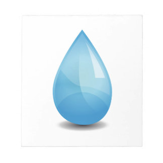 Water drop notepad