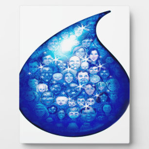 Water Drop Plaque