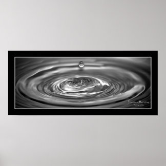 WATER DROP POSTER